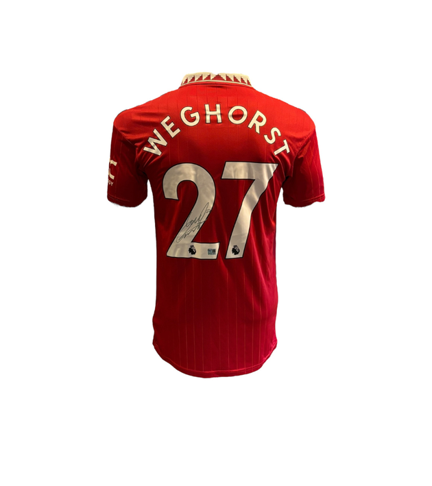 Wout Weghorst Manchester United 22/23 thuis shirt