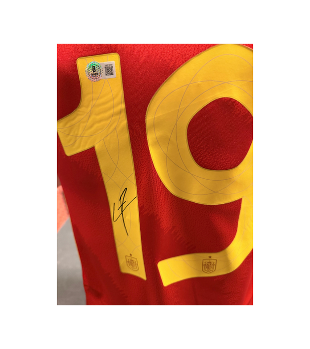Lamine Yamal Spanje 2024 Thuis Shirt