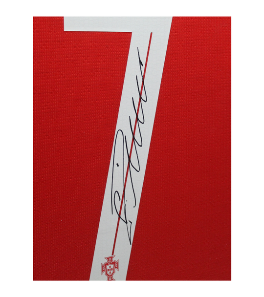 Cristiano Ronaldo Portugal 2025 ingelijst thuis shirt