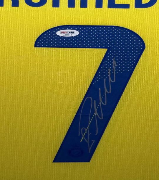 Cristiano Ronaldo Al-Nassr 24/25 ingelijst thuis shirt