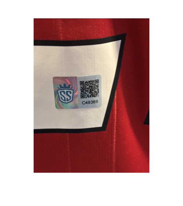 Wout Weghorst Manchester United 22/23 thuis shirt