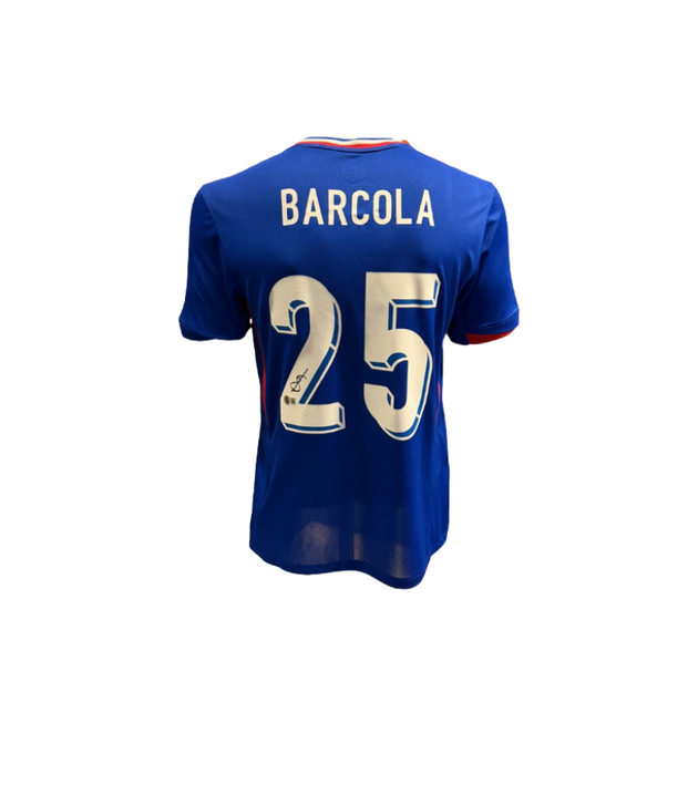 Bradley Barcola Frankrijk 24/25 Thuis Shirt