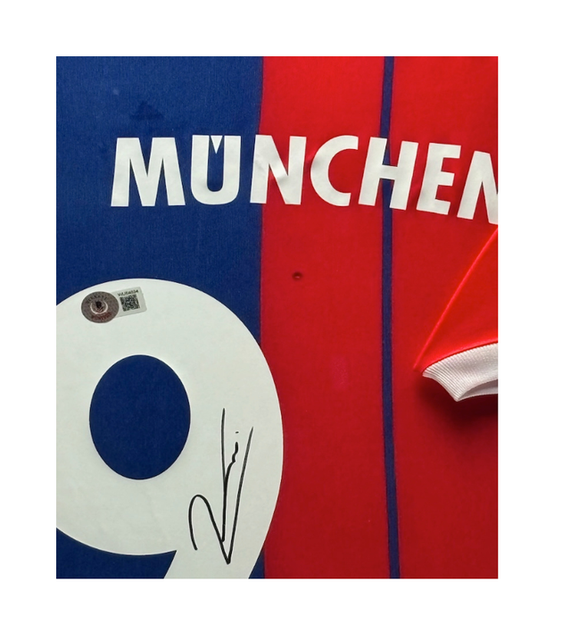 Robert Lewandowski FC Bayern München 14/15 ingelijst thuis shirt