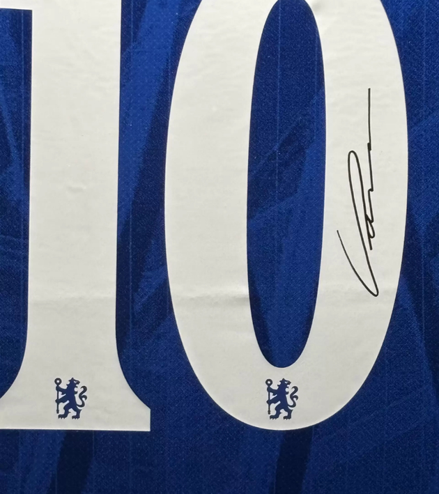 Cole Palmer Chelsea 25/26 ingelijst thuis shirt