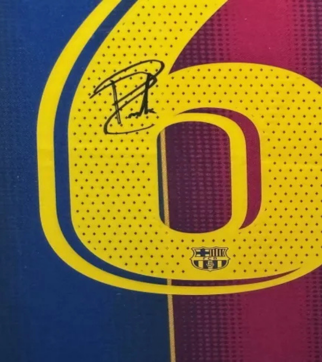 Pedri FC Barcelona 20/21 ingelijst thuis shirt