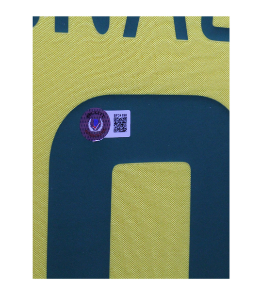 Ronaldo Lima Brazilië 2002 ingelijst thuis shirt