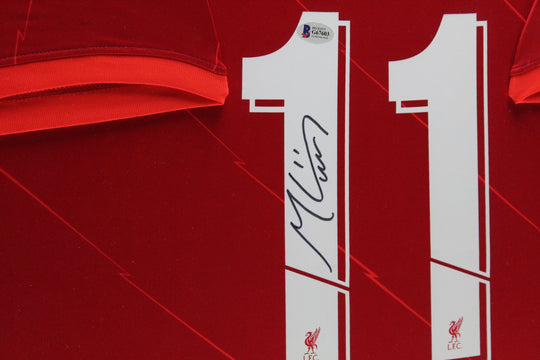 Mohamed Salah Liverpool 21/22 ingelijst thuis shirt