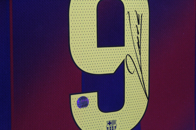 Robert Lewandowski FC Barcelona 25/26 ingelijst Thuis Shirt