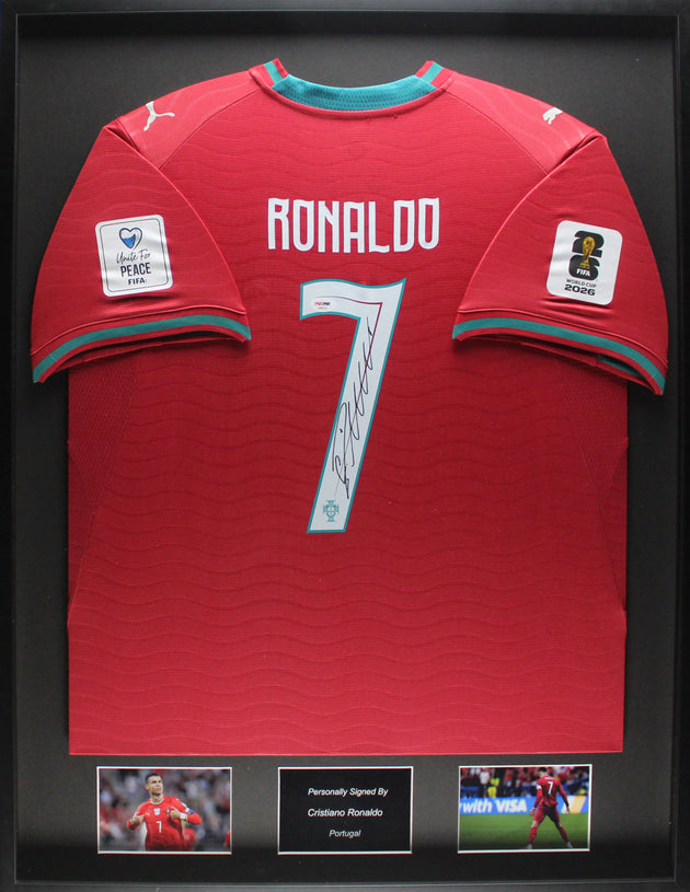 Cristiano Ronaldo Portugal WK 2026 ingelijst Thuis Shirt
