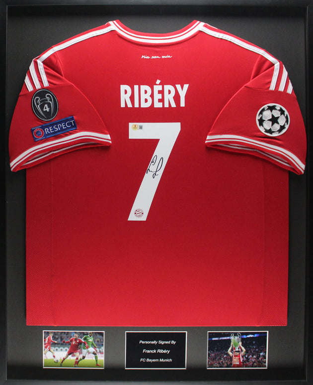 Franck Ribéry Bayern München 13/14 ingelijst Thuis Shirt