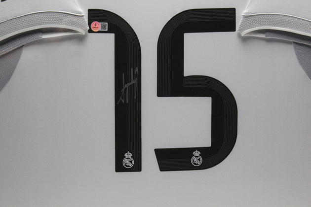 Arda Guler Real Madrid 25/26  ingelijst Thuis Shirt