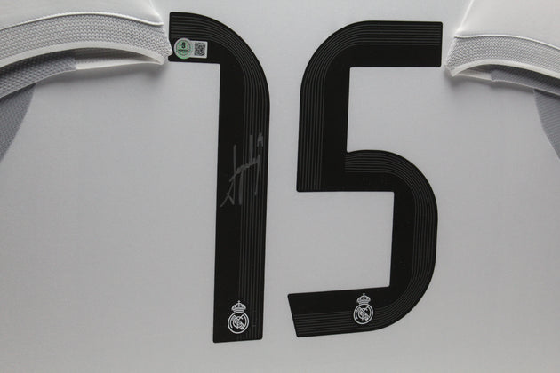Arda Guler Real Madrid 25/26  ingelijst Thuis Shirt