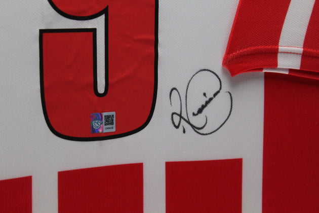 Romario PSV Eindhoven 90/92 Ingelijst Thuis Shirt