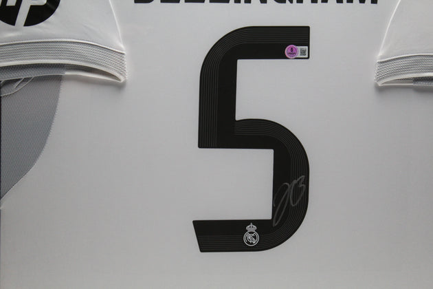 Jude Bellingham Real Madrid 25/26 ingelijst thuis Shirt