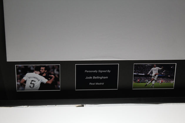 Jude Bellingham Real Madrid 25/26 ingelijst thuis Shirt